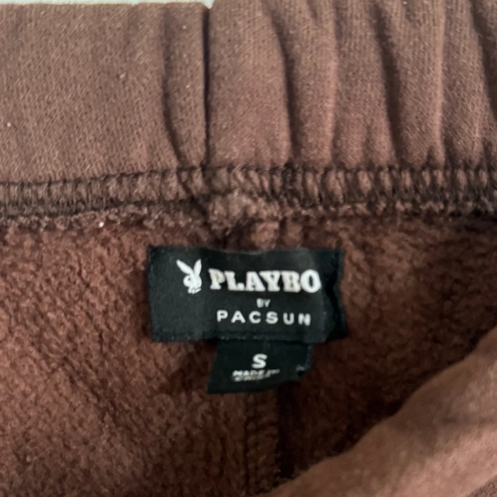 PLAYBOY by PacSun Brown Sweatpants - Picture 3 of 3
